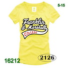 Franklin Marshall Women T Shirts FMWTS-033