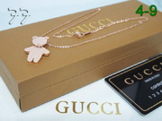 Fake Gucci Necklaces Jewelry 037