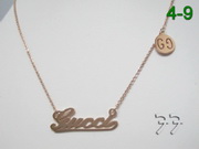 Fake Gucci Necklaces Jewelry 040
