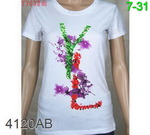 Yves Saint Laurent Replica Women T Shirts YSLWTS016