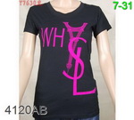 Yves Saint Laurent Replica Women T Shirts YSLWTS017