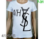 Yves Saint Laurent Replica Women T Shirts YSLWTS018