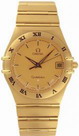Replica Omega Constellation 18kt Yellow Gold Mens Watch 1112.10