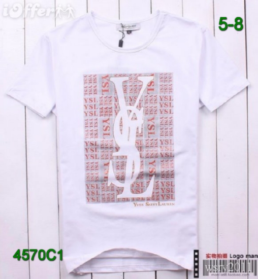 Yves Saint Laurent Replica Man T Shirts YSLRMTS016