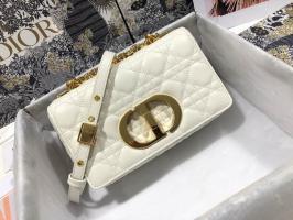 Dior 2935 celeste leather handbag