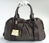 Burberry Nella Knight Studded Satchel coffee 400953L Handbags-1