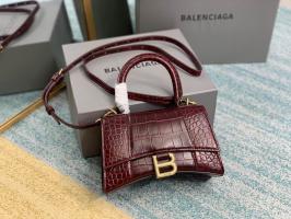 Balenciaga Giant City Leather handbags black 084832