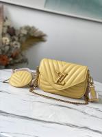 Louis Vuitton Suhali Leather Lockit MM M91876 bags golden