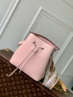 Louis vuitton handbag leather beige M95067