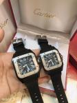 Replica Cartier Tankissime Diamond 18kt White Gold Ladies Watch WE7007ML