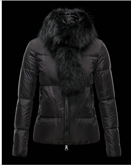 Black Large Yard Moncler Womens Coats 002