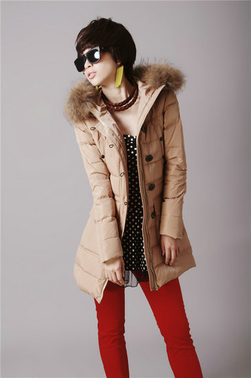 2013 New styles Winter Moncler Womens Coats Long Warm 022