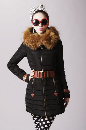 Winter Best Sales Moncler Coats Long Style Black Fashionable 029