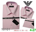 Armani Man Short Sleeve Shirts AMSSS030