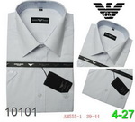 Armani Man Short Sleeve Shirts AMSSS032