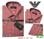 Armani Man Short Sleeve Shirts AMSSS033