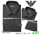 Armani Man Short Sleeve Shirts AMSSS035