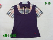 Burberry Woman Shirts BWS-TShirt-049