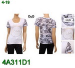 D&G Woman Shirts DGWS-TShirt-030