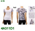 D&G Woman Shirts DGWS-TShirt-034