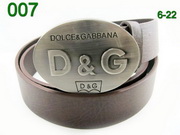 Dolce & Gabbana High Quality Belt 10