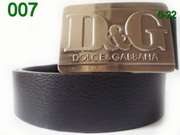 Dolce & Gabbana High Quality Belt 82
