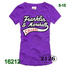 Franklin Marshall Women T Shirts FMWTS-025