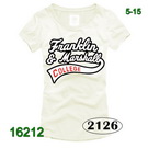 Franklin Marshall Women T Shirts FMW-T-Shirts038