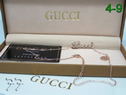 Fake Gucci Necklaces Jewelry 042
