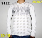 Louis Vuitton Man Long T Shirts LVML-T-Shirt-01