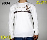 Louis Vuitton Man Long T Shirts LVML-T-Shirt-17