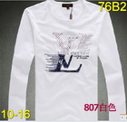 Louis Vuitton Man Long T Shirts LVML-T-Shirt-30
