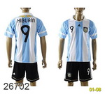 Hot Soccer Jerseys National Team Argentina 3