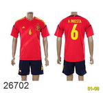 Soccer Jerseys National Team Spain SJNTS53