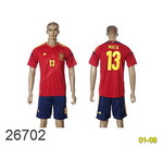 Soccer Jerseys National Team Spain SJNTS65