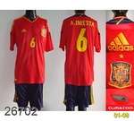 Soccer Jerseys National Team Spain SJNTS68