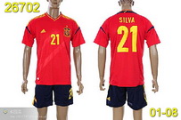 Soccer Jerseys National Team Spain SJNTS78
