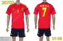 Soccer Jerseys National Team Spain SJNTS82