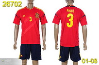 Soccer Jerseys National Team Spain SJNTS98